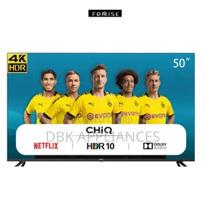 Chiq 50inch Smart Uhd Android TVS With Warranty