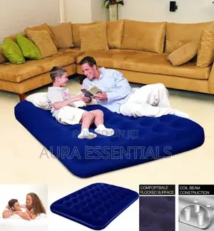 Inflatable 4 by 6 Air Mattress Double