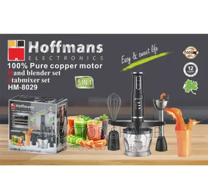 Hoffmans HM-8029, Blender and Mixer Set