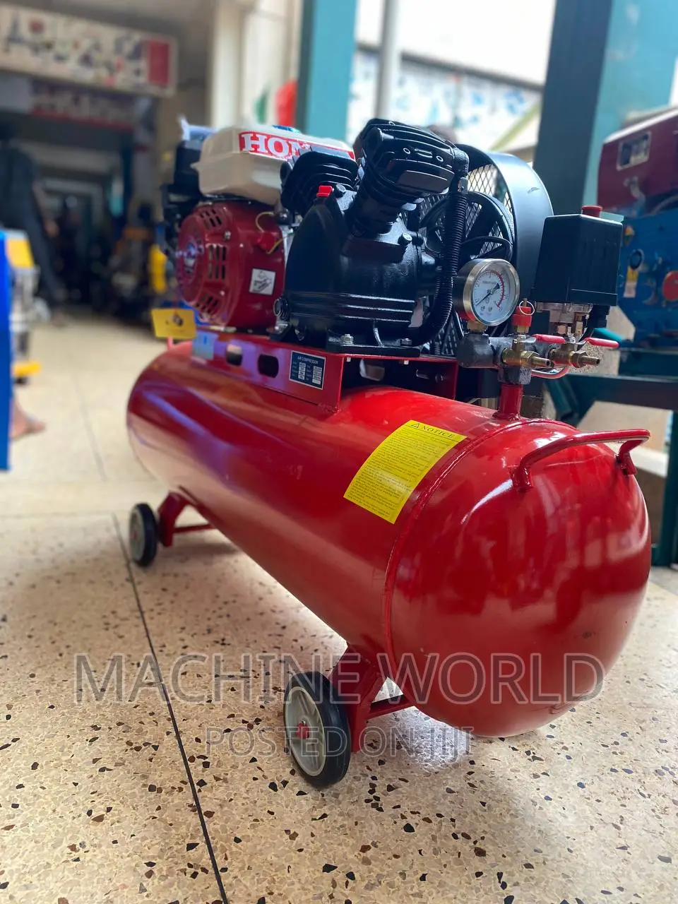 Air Compressor Lutian 10tlrs Double Piston