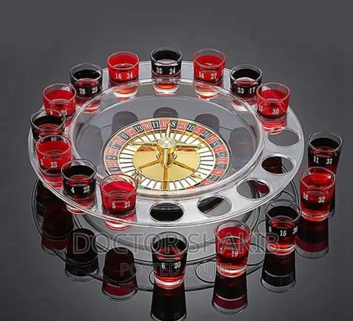 Novelty Drinking Roulette Set