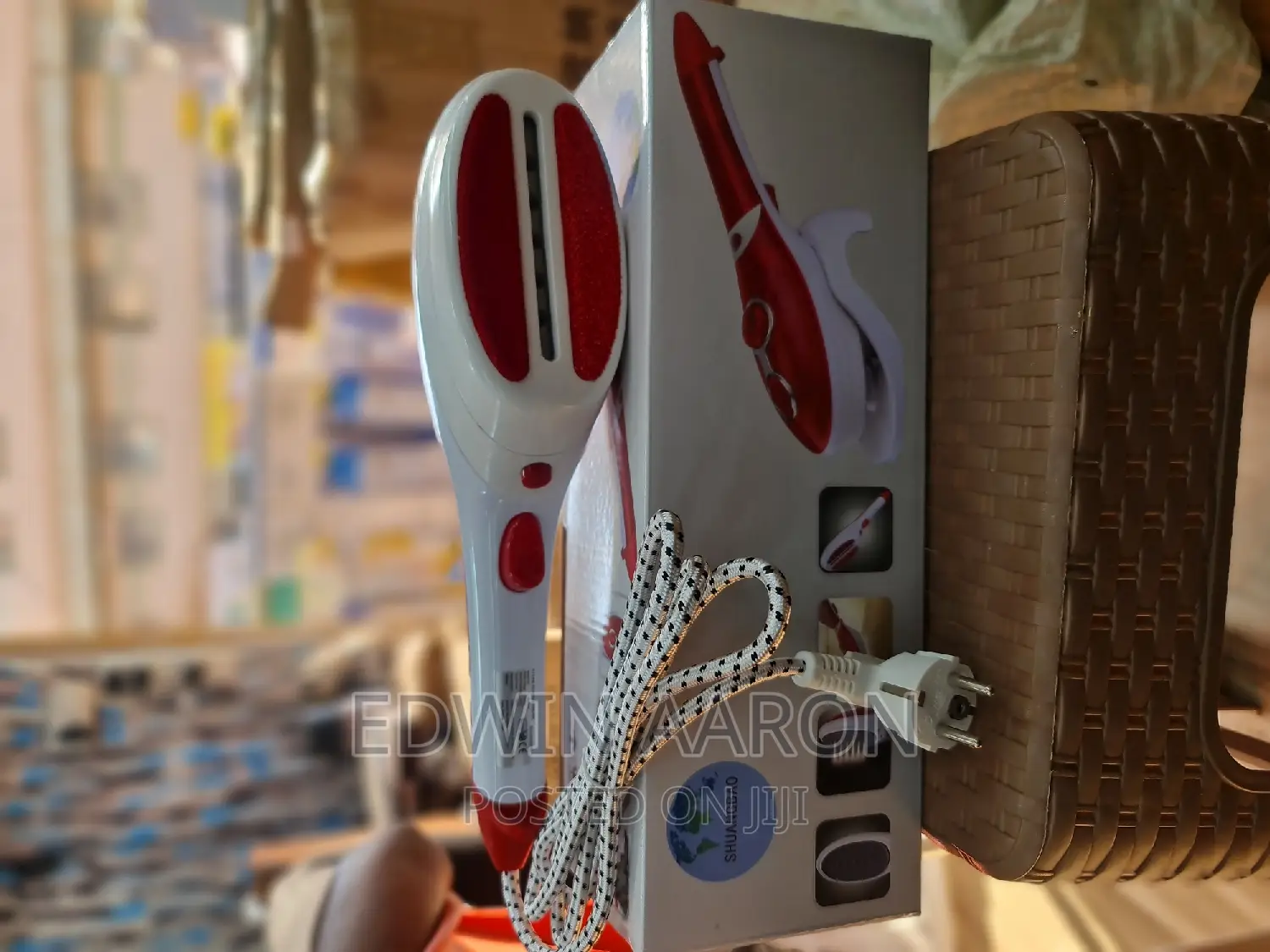 Portable Steam Iron Brush