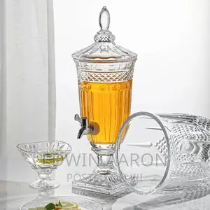 Glass Juice Dispenser 5L