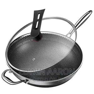 Nonstick Frying Pan With Glass Lid