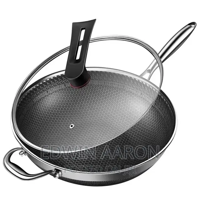 Nonstick Frying Pan With Glass Lid