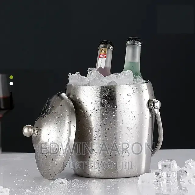 Big Stainless Steel Ice Bucket