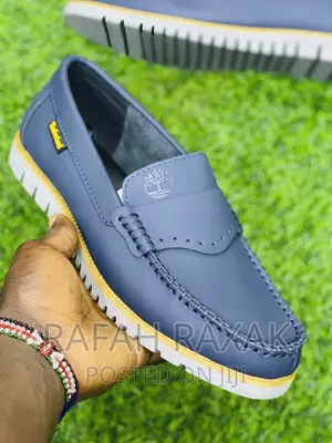 Original Blue Timberland Moccasins