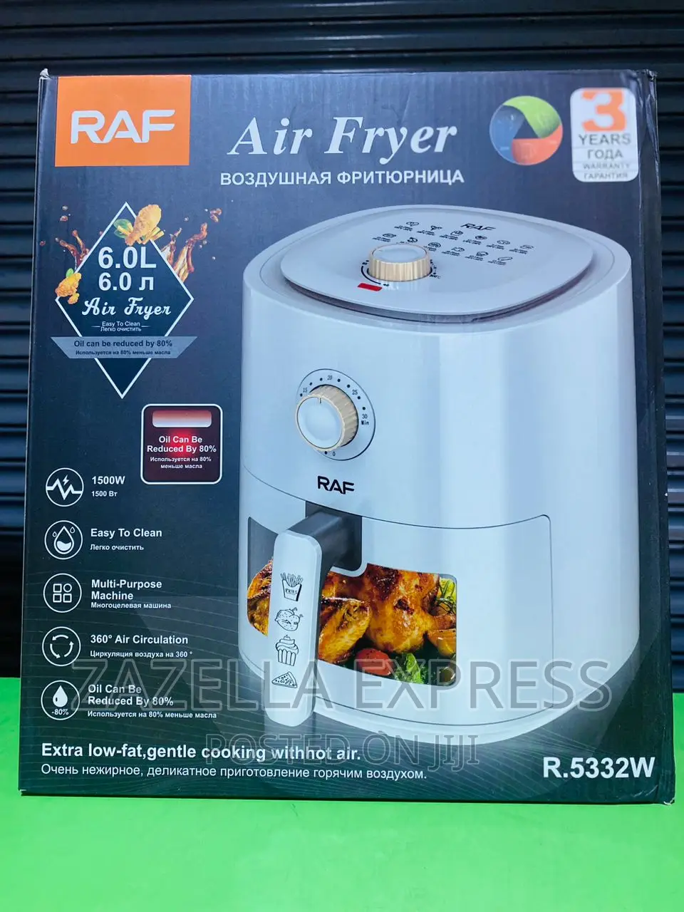 Raf 6L Electric Air Fryer