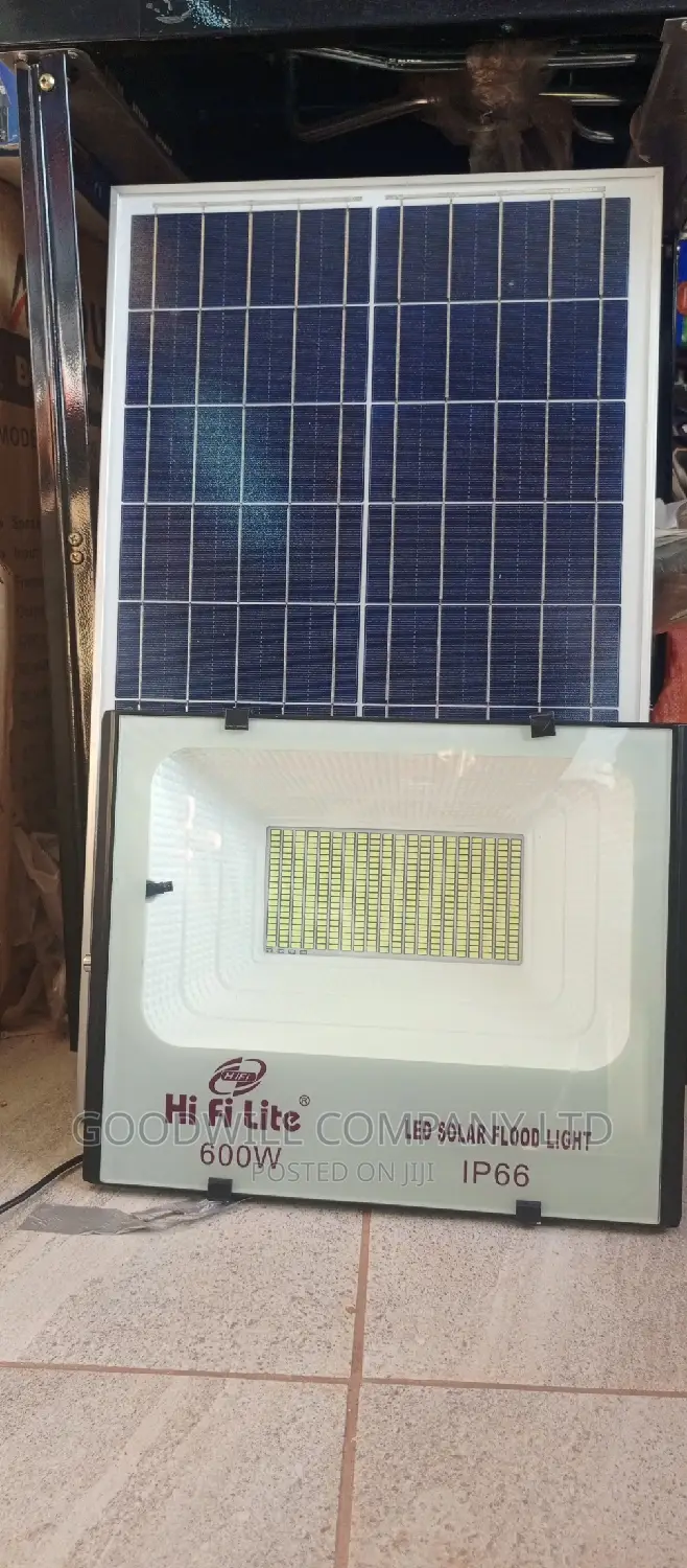 600w Solar Flood Light German Technology