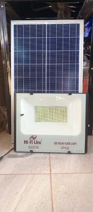 600w Solar Flood Light German Technology