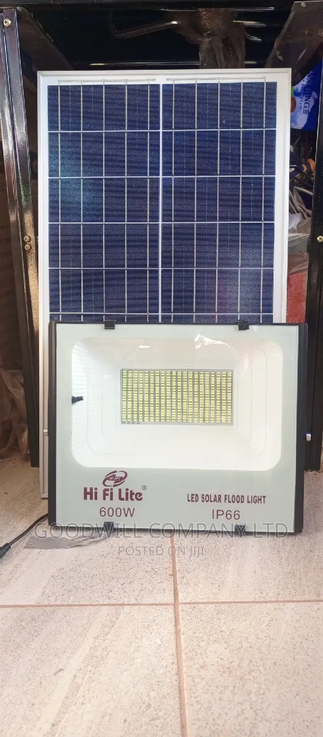 600w Solar Flood Light German Technology
