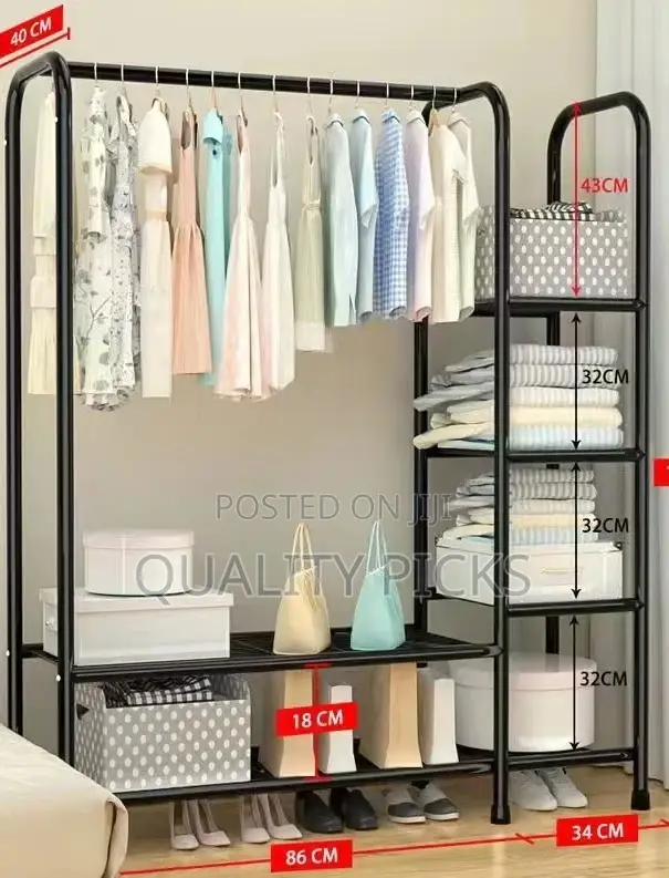 Bedroom Clothe Stand Rack Organizer