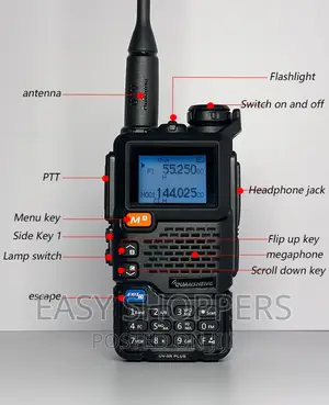 Portable Walkie Talkie Long Range Communications a Pair