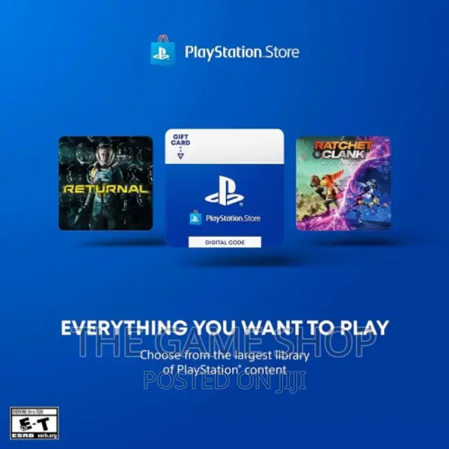 $10 Playstation Gift Card