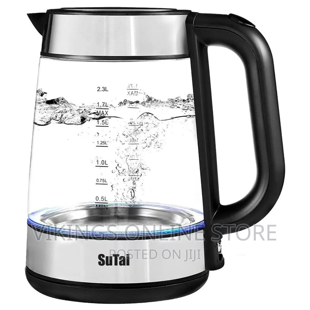 Sutai Fast Boiling Cordless Glass Electric Kettle