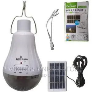 Cclamp CL-6028-7L Solar Led Rechargeable Light-10w
