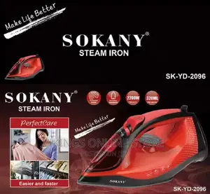 Sk-Yd-2096 Steam Iron 320ml Capacity Ceramic Soleplate