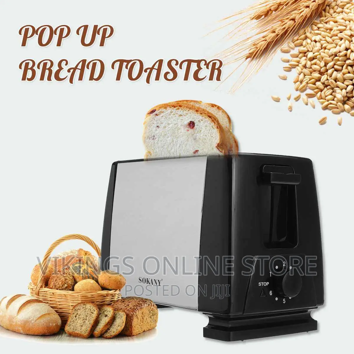 HJT-0086 Sokany Bread Toaster