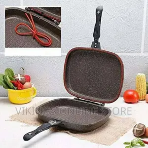 36cm Daisini Two Sided Double Grill Non Stick Pan