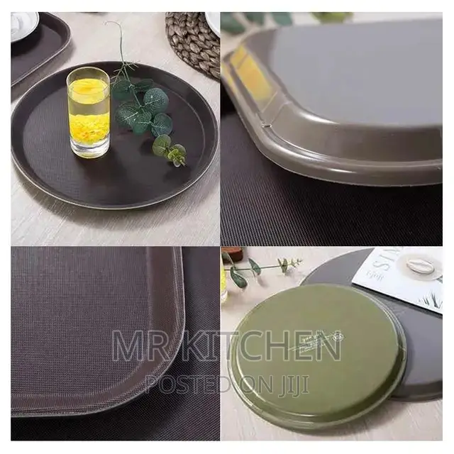 Non-Slip Serving Trays