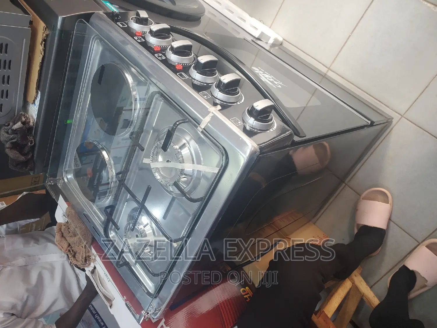 Style 2 Gas 2 Electric Cooker