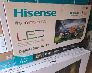 Hisense 43 Digital Satellite Free to Air New