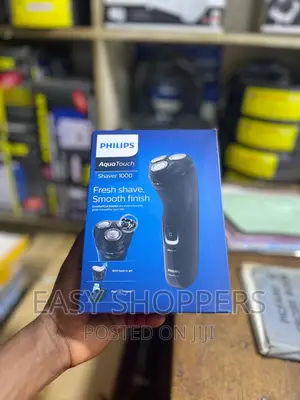 Phillips Aqua Shaver One-Touch Open Pop-Up Electric Black