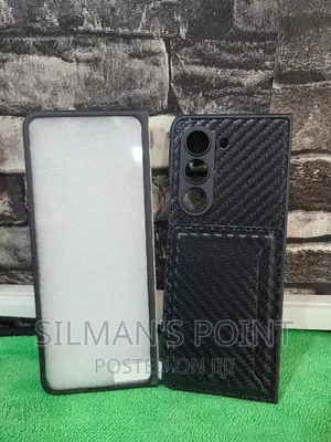 Black Fibre Case for GALAXY Z Fold 5
