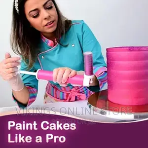 Cake Spray Gun Airbrush- Multicolor