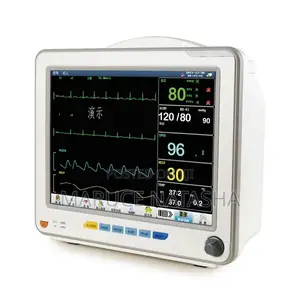 5 Parameters Vital Patient Monitor With an Inbuilt Battery