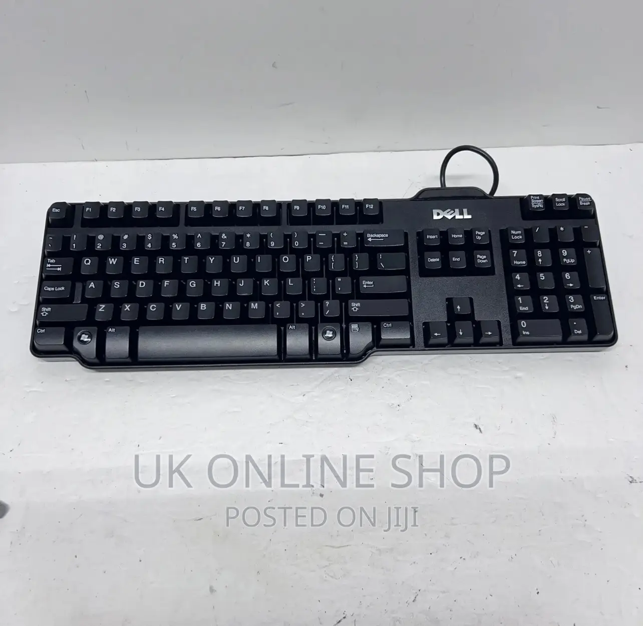Dell L100 Uo11 Black Full Size Usb-Wired Keyboard