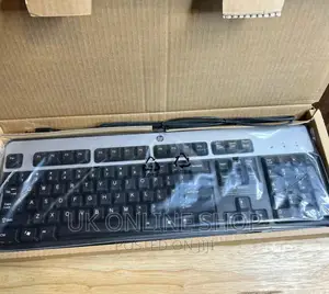 HP Wired USB 104-Key US Keyboard KU