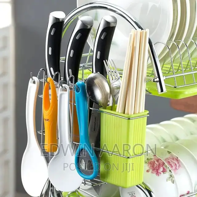 3 Layer Stainless Steel Dish Rack