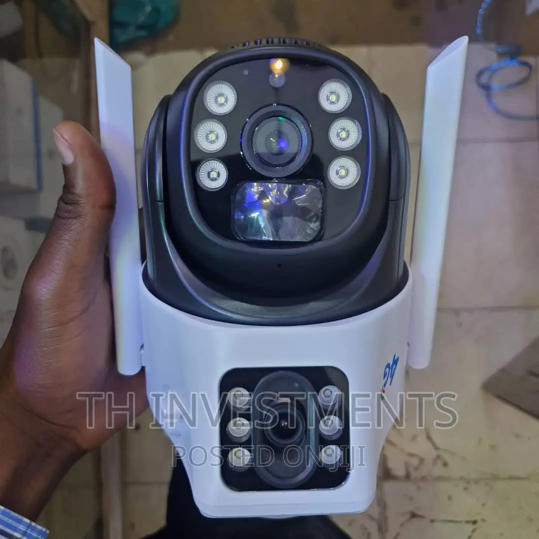 Double Lens Simcard Solar Camera.
