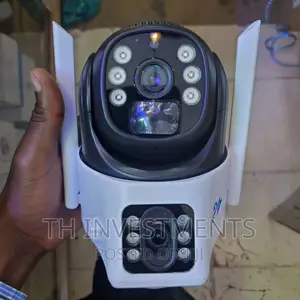 Double Lens Simcard Solar Camera.