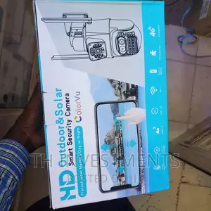 Double Lens Simcard Solar Camera.