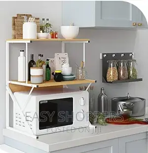 Solid Microwave Oven Shelf Kitchen Rack ,Microwave Rack