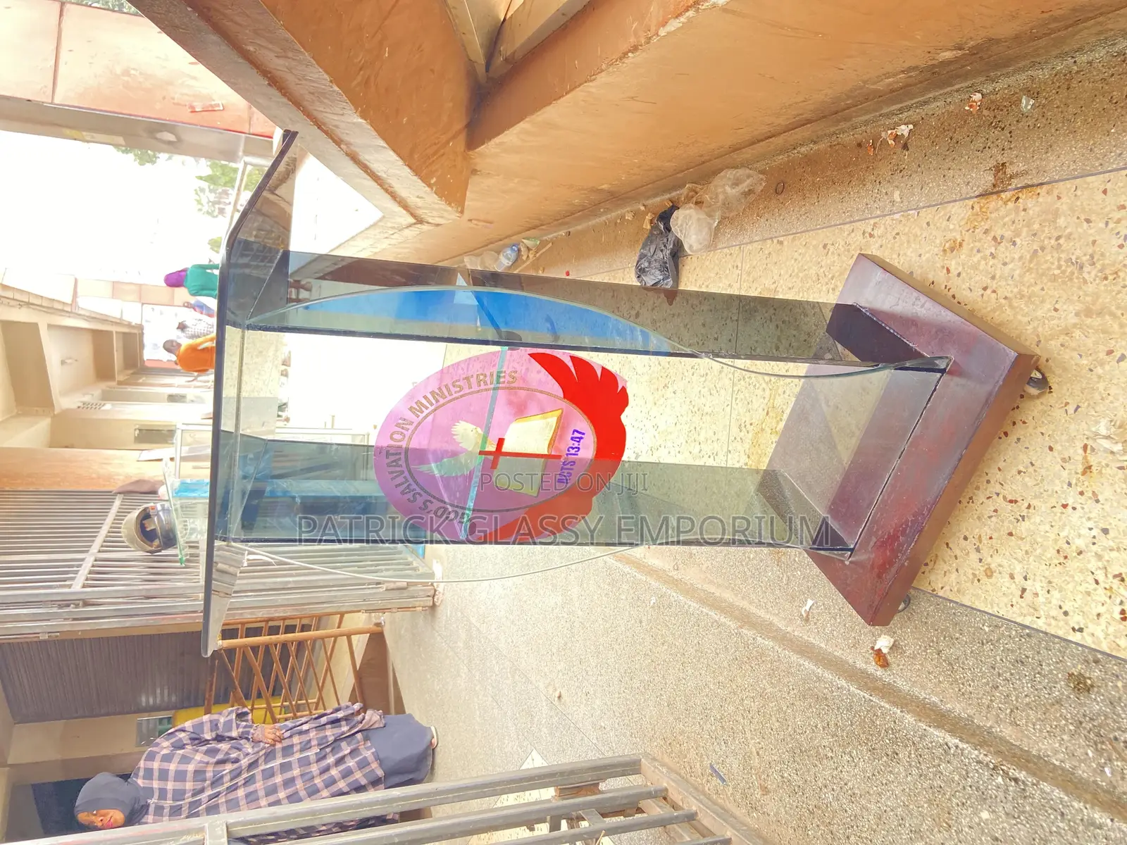 Glass Podium