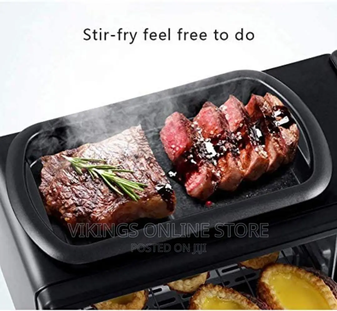 3 in 1 Breakfast Maker With a Coffee Maker, Griddle, Oven