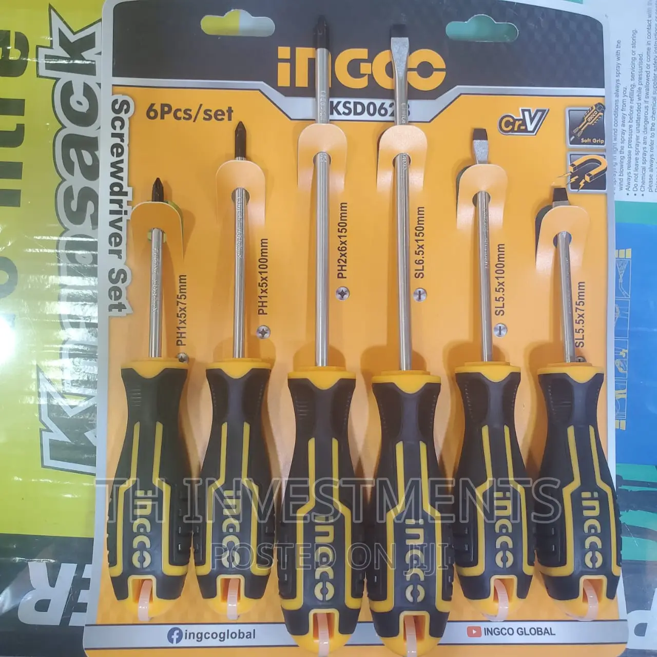6pcs Screwdriver Set.