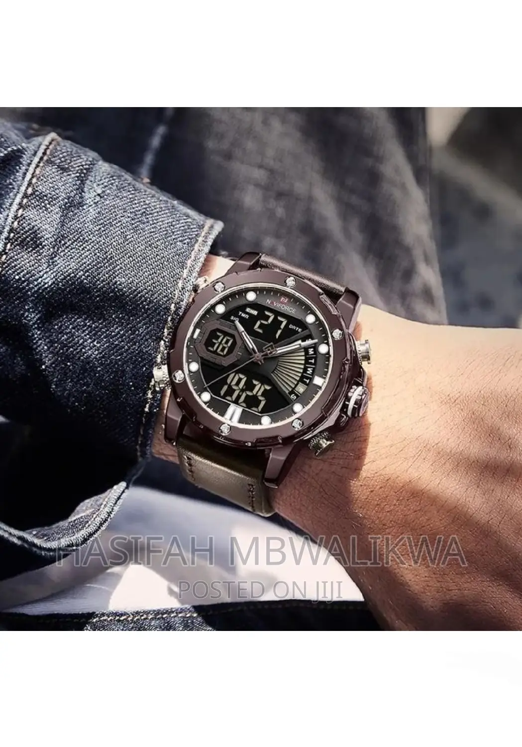 Naviforce Water Proof Men Digital Watch