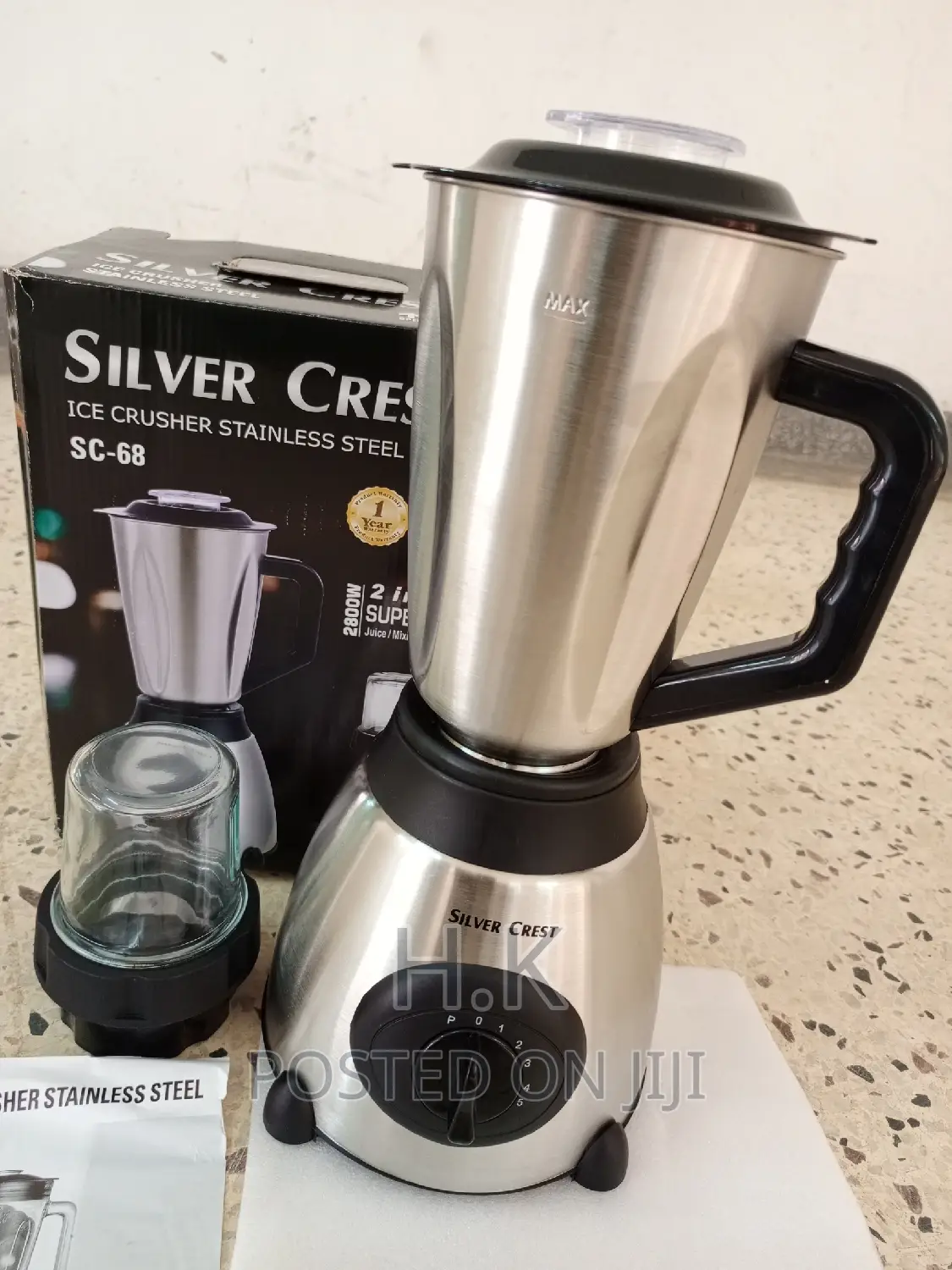 Silver Crest 2in1 Ice Crusher Blender