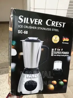 Silver Crest Ice Crusher Blender