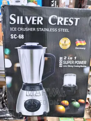 Silver Crest Ice Crusher Blender