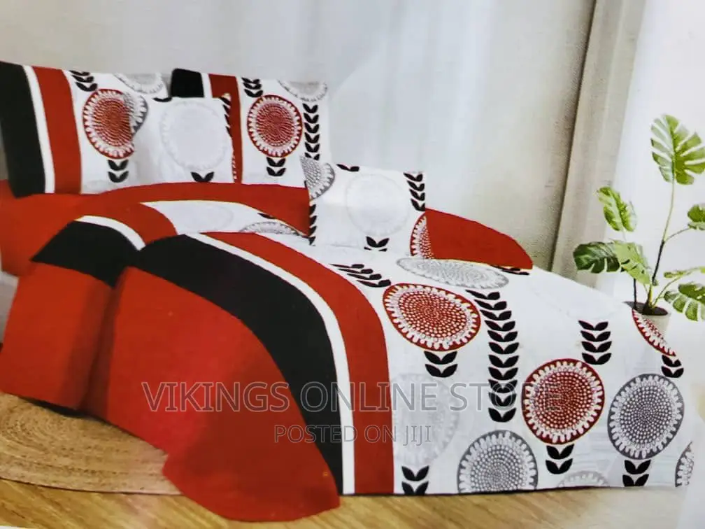 6*6, 5*6 Bedspread With One Bedsheet and Two Pillowcases