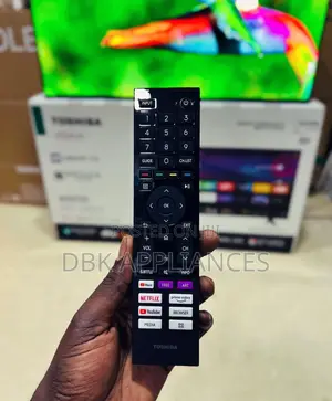 Toshiba 50inch Vidaa Uhd Smart TVS Available