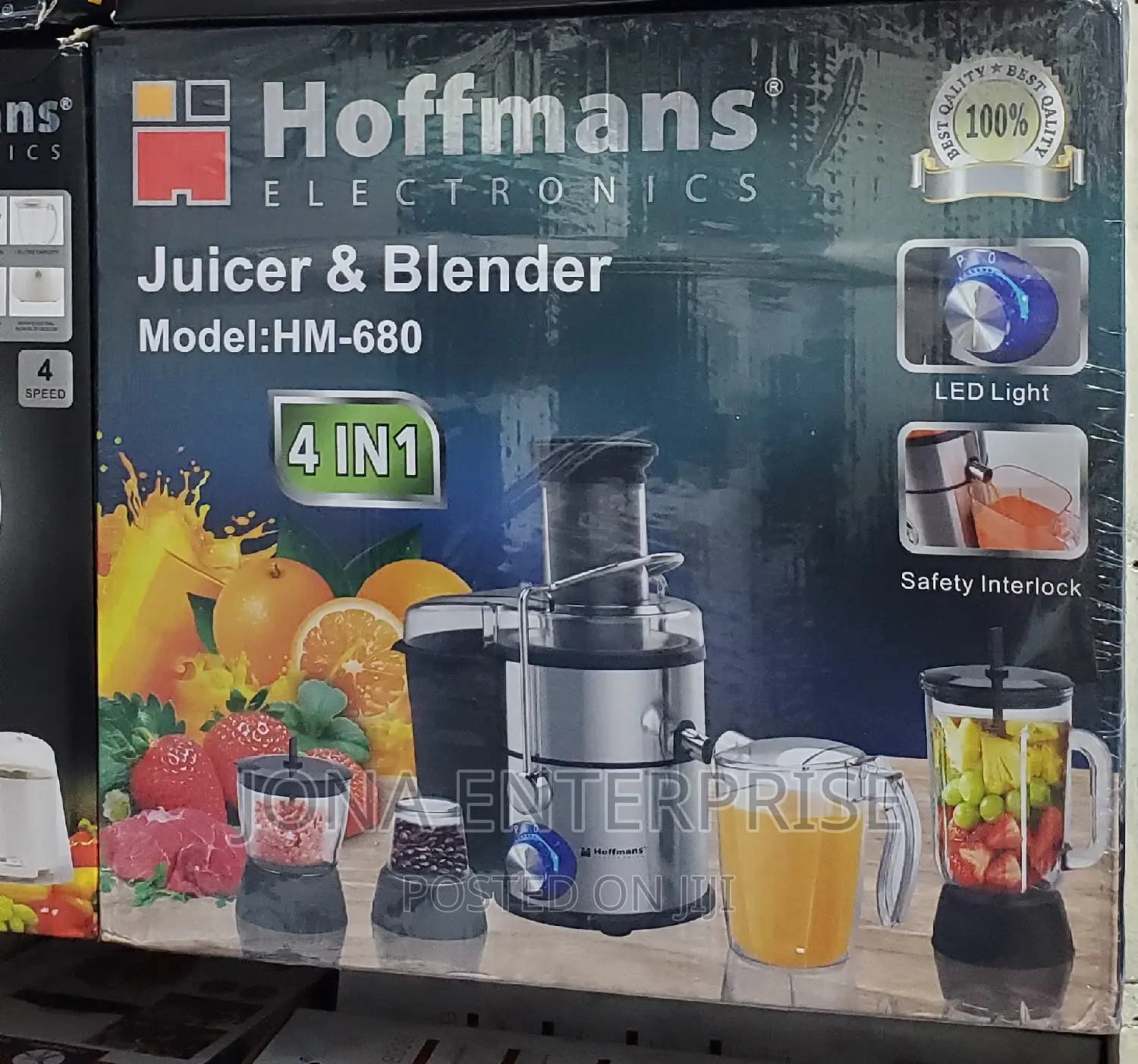 Juicer and Blender 4in1