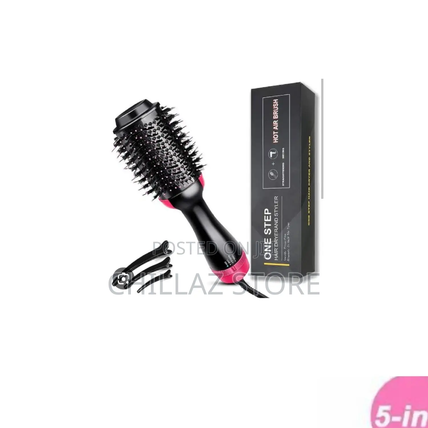 2 In1 One Step Hair Electric Straightener.
