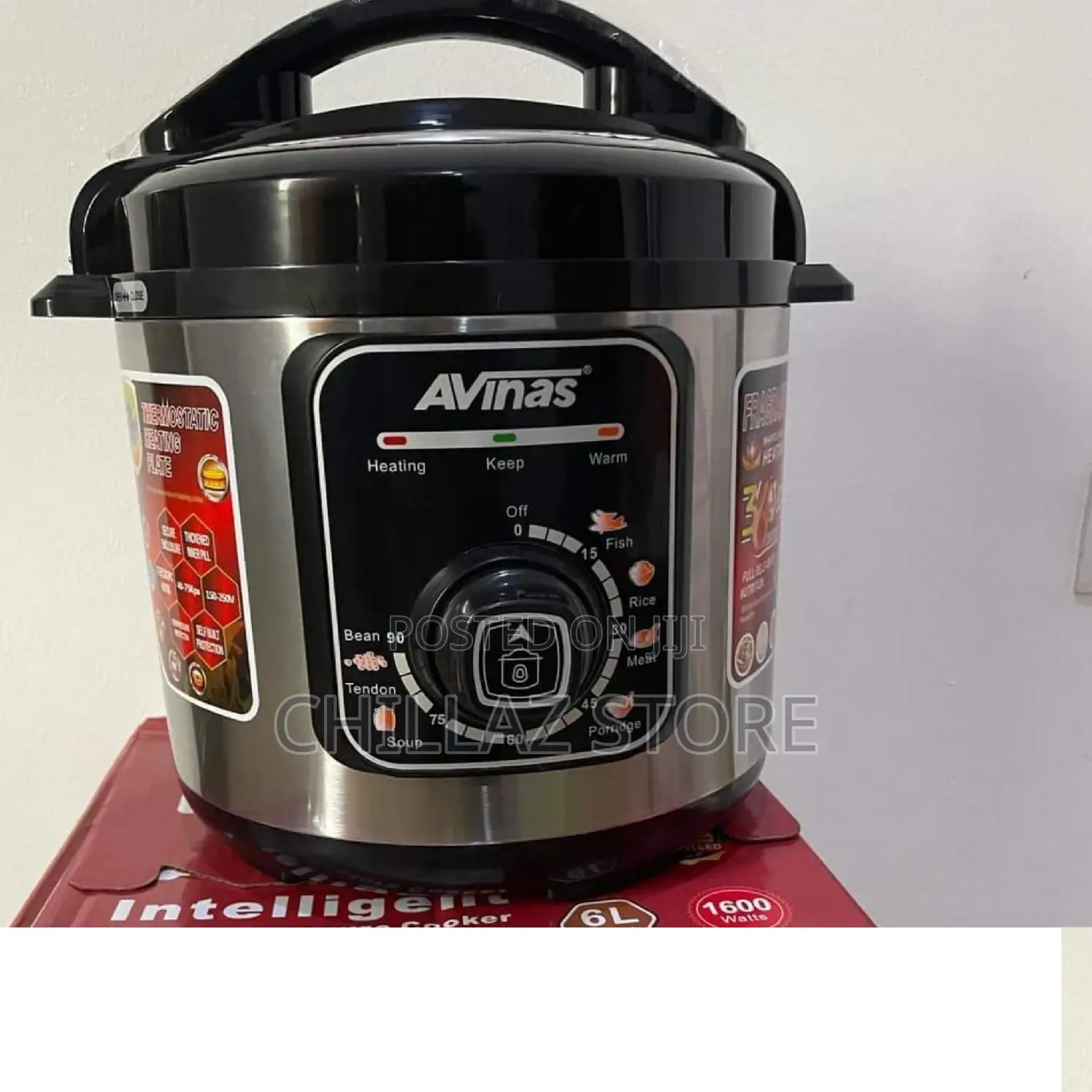 6.0L Avinas Electric Pressure Cooker.