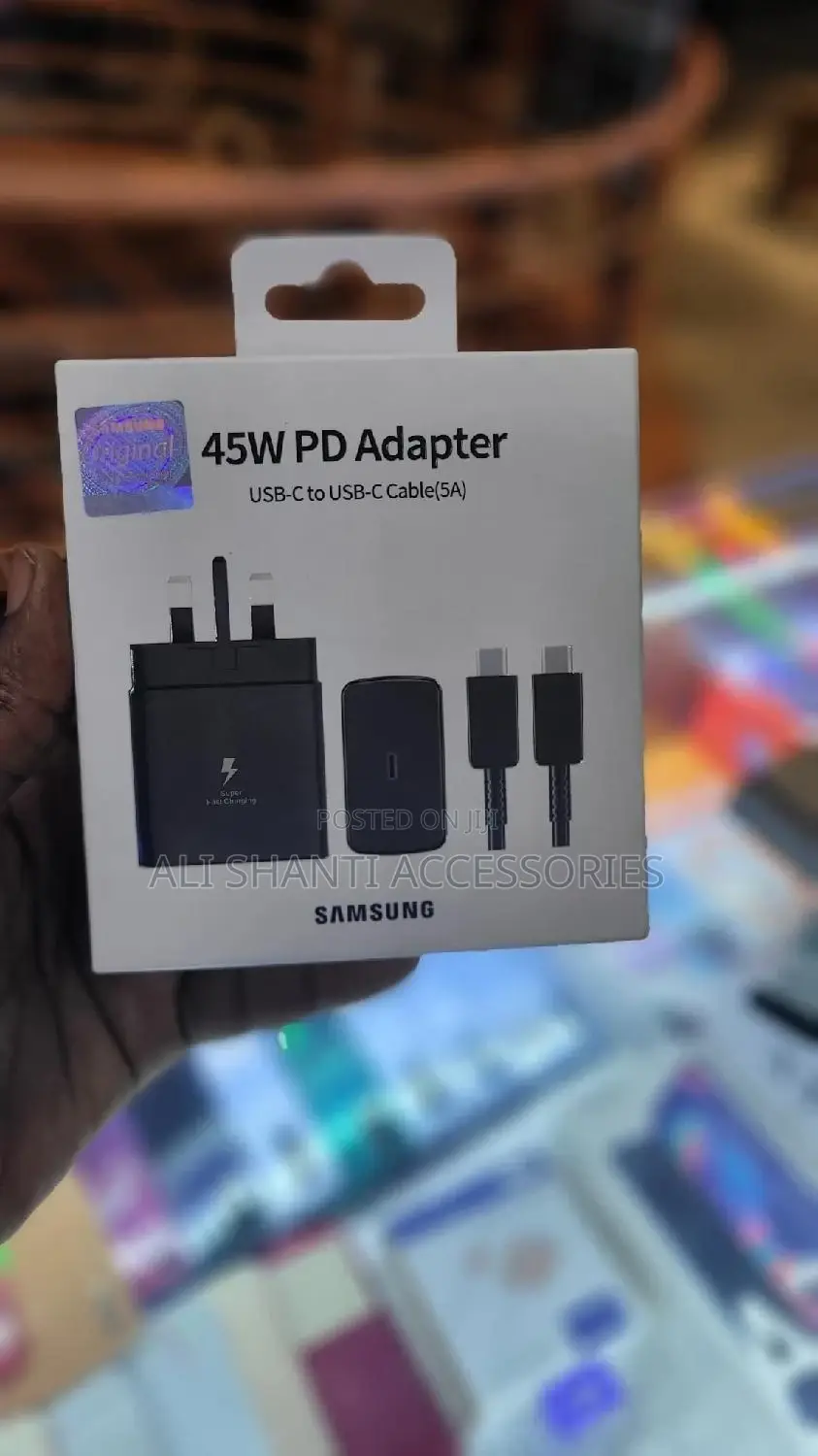 45W Pd Adapter/ Usb-C to Usb-C Cable